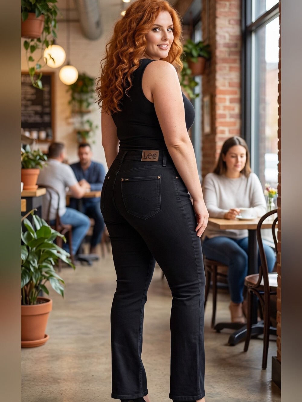 LEE  Regular Fit Midrise Bootcut Jeans - Black